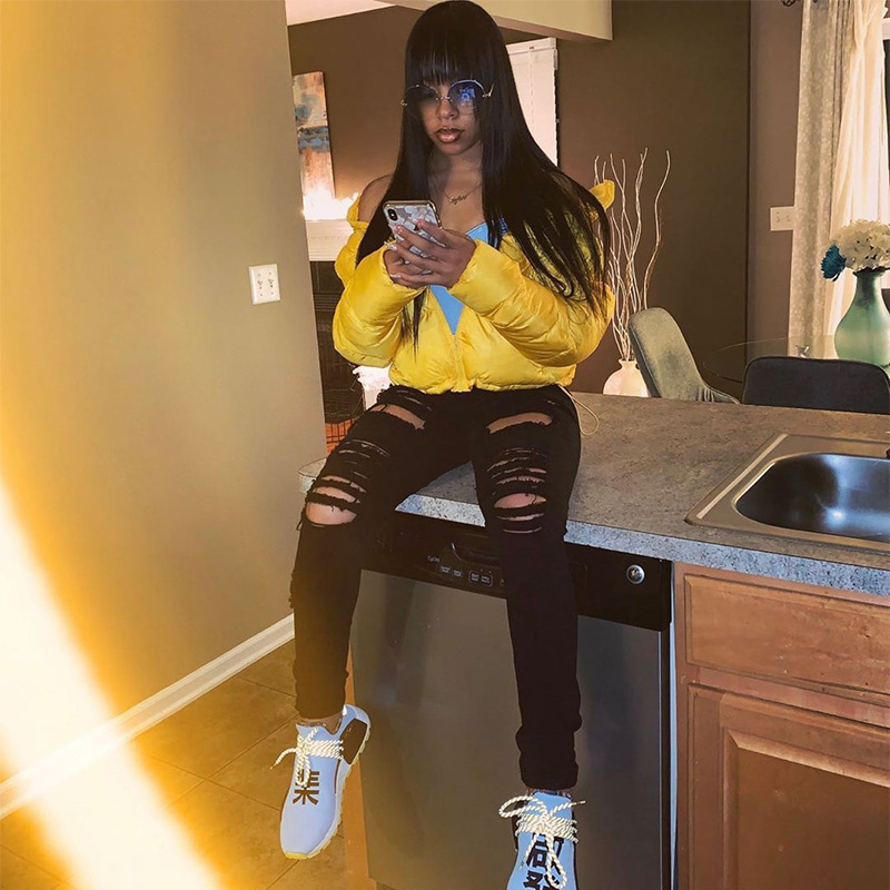 Cropped Puffer Jacket with Drawstring 7 Cropped Puffer Jacket with Drawstring - Image 7