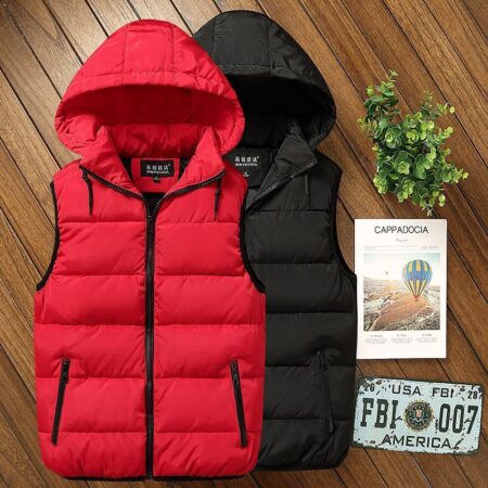 Thickened Puffer Vest for Women